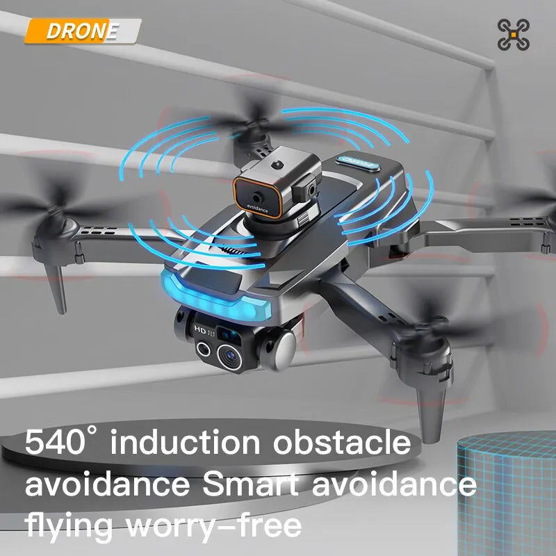 P15 Mini Drone 4k Profesional 8K HD Camera Optical Flow Obstacle Avoidance Aerial Photograph